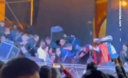 ペルーの学校でイベント中にステージが崩壊、少なくとも12人が負傷【動画】