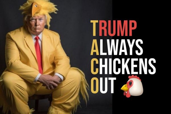 トランプ大統領、巷で「TACO」と呼ばれていると知り不機嫌に