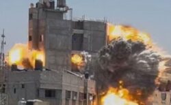 ガザ地区全域でイスラエル軍が50回も空爆、68人のパレスチナ人が死亡