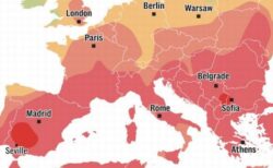 ヨーロッパに熱波が到来、スペインでは気温が46℃に達し、記録更新