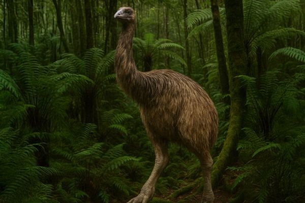絶滅した巨大な怪鳥「ジャイアント・モア」が復活？米企業が計画を発表