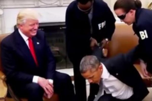 トランプ氏、SNSにオバマ元大統領が逮捕されるAI動画をシェア