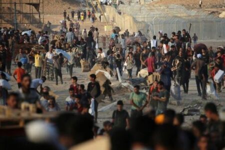 ガザ地区で、イスラエル軍が78人のパレスチナ人を殺害