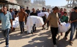 ガザ地区全域でイスラエル軍の攻撃により、101人のパレスチナ人が死亡