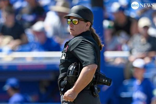 MLB史上初めて、女性が公式試合の審判を務める予定