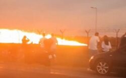 ポーランドでF-16戦闘機が滑走路に墜落、パイロットが死亡