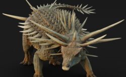 最古のアンキロサウルスの化石、体中にトゲがびっしり生えていた！