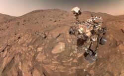 火星の岩石に有機物の痕跡か？古代の微生物である可能性：NASA