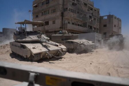 イスラエル軍によるガザ市への攻撃で人質の命が危険、「ハマス」が警告