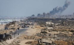 イスラエル軍がガザ地区に激しい攻撃、91人のパレスチナ人が死亡