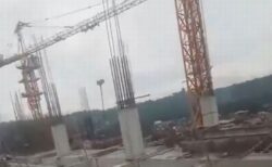 フィリピン沖で発生したM7.4の地震、建設現場で撮影された映像が恐ろしい