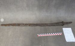 ハンガリーで7世紀の戦士の墓から鉄剣を発見、宝飾品も発掘