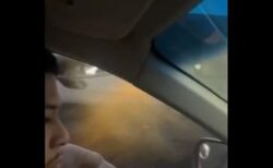 米連邦移民局の職員が、父親と1歳の娘にペッパースプレーを噴射