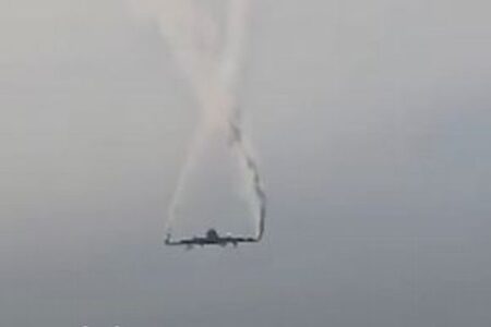トルコ軍の輸送機がジョージアに墜落、螺旋を描きながら落下【動画】