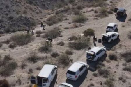ラスベガス郊外の砂漠から300以上の人骨を発見、捜査を開始