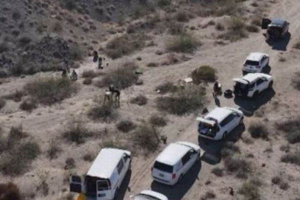 ラスベガス郊外の砂漠から300以上の人骨を発見、捜査を開始