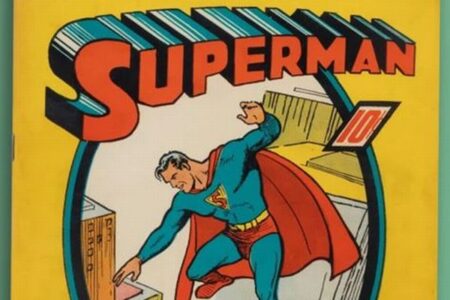 母の家に残っていた「スーパーマン」の初版本、約14億円で落札