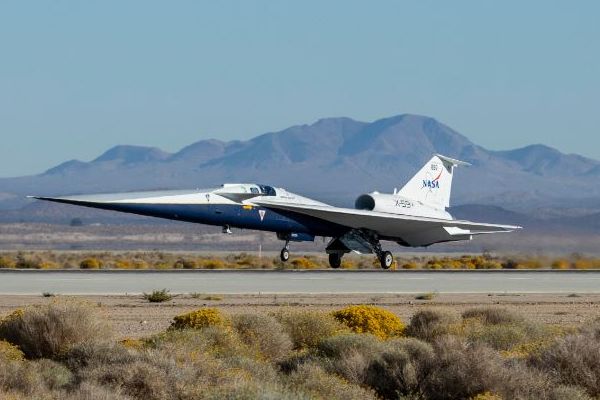 超音速航空機「X-59」が初めてテスト飛行を実施、システムを点検