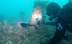 フランス沖の海底で、紀元前5000年頃の巨大な壁を発見