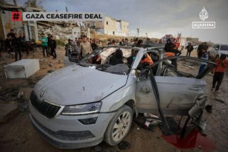 イスラエル軍がガザ地区を攻撃し、5人を殺害、25人が負傷