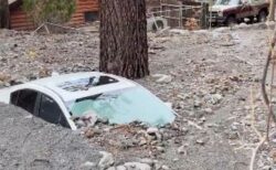 カリフォルニア州が豪雨に見舞われ、多数の鉄砲水が発生