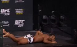 総合格闘技の選手、計量後にステージの上で意識を失い、激しく倒れる【動画】