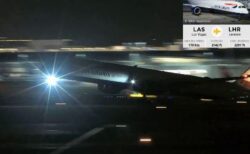 英航空会社の旅客機、離陸直後に車輪が外れて落下【動画】