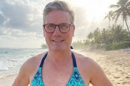 E・マスクが英首相のビキニ姿をシェア、「X」の性的画像問題に反省なし