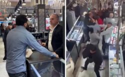 【動画】“セレブ御用達”と“老舗”が激突　NYダイヤモンド地区で起きた大乱闘の全貌