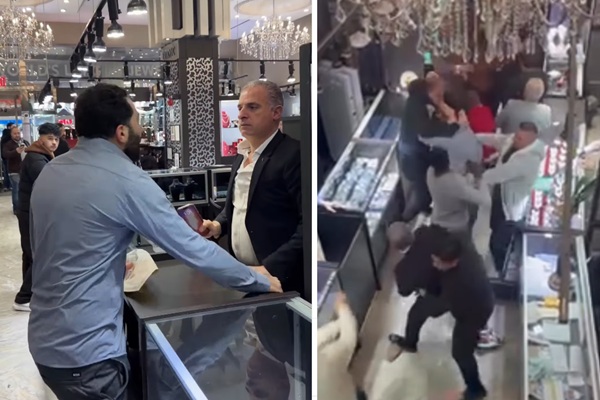 【動画】“セレブ御用達”と“老舗”が激突　NYダイヤモンド地区で起きた大乱闘の全貌