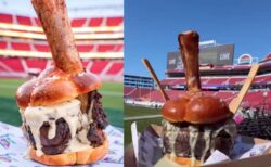 米スーパーボウルで試合より注目された、2万8千円の特大バーガー