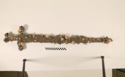 イスラエルの海底から突き出した剣、十字軍時代の武器だと判明