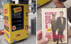 反イーロン·マスク自販機が、巨大複合イベント「SXSW」開催の街に出現