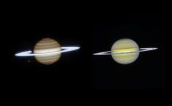 2つの宇宙望遠鏡が協力し、新たな土星の姿が明らかに