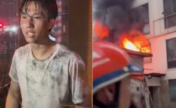 ベトナムの青年、ジム帰りに火災現場から7人を救出し、母親を心配させないため「転んだだけ」と言う