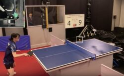 AIを搭載したロボットが、卓球でエリート選手に勝利【動画】