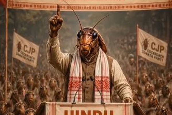 インドで人気の「ゴキブリ人民党」、政府がサイトを停止か?