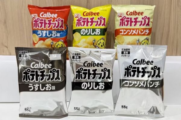 「カルビー」の白黒パッケージが世界に衝撃、BBCなどが報道