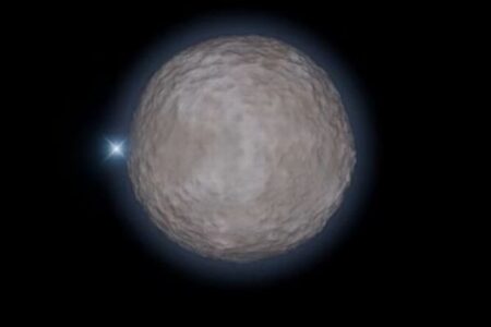 日本の天文学者らが、冥王星の外側にある天体に、存在しないはずの大気を確認