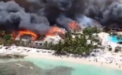 ドミニカ共和国のホテルで大規模火災が発生、1人の宿泊客が死亡