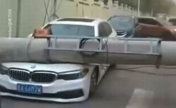 中国東北部で猛烈な砂嵐、倒木や送電線の損傷など被害