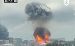 ウクライナ軍がモスクワへ大規模なドローン攻撃、石油施設が大爆発