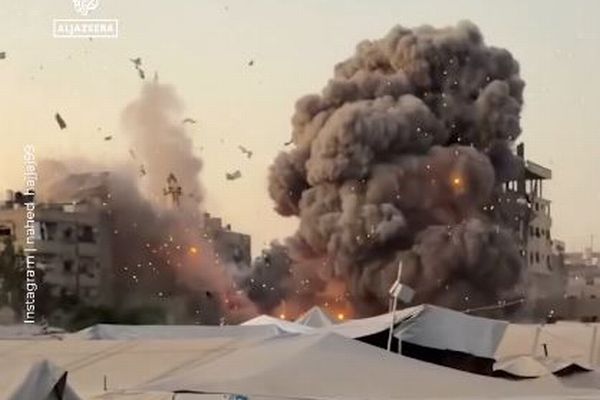 ガザ地区でイスラエル軍の攻撃により4人が死亡、14人が負傷