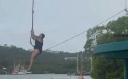 米女性、アトラクションの体験中にロープが股間に挟まり、性器を損傷【動画】