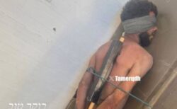 ガザ地区のパレスチナ人を拷問する写真、イスラエルへの非難が高まる