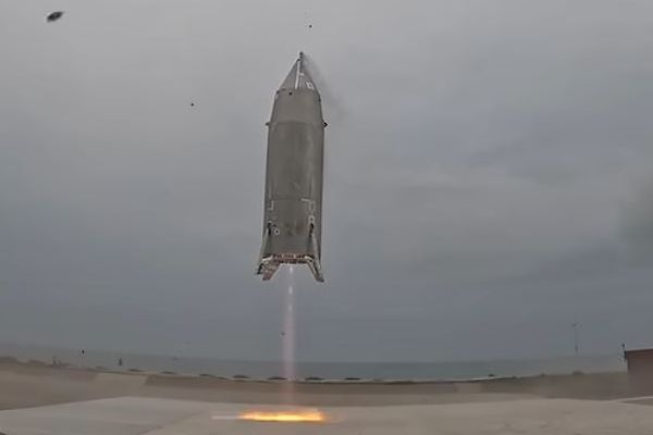 日本の再利用型ロケット、実験機で離着陸に成功【動画】