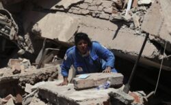 コロンビアの大地震、240人が死亡、3000人が行方不明