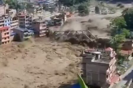 ネパール・チベット国境で発生した鉄砲水、科学者が警鐘を鳴らす