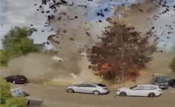 イギリスにある住宅で爆発、奇跡的に男性と犬が命を取り留める【動画】