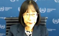 国際刑事裁判所の赤根智子所長、「法の支配を守る」ため日本に支援を要請